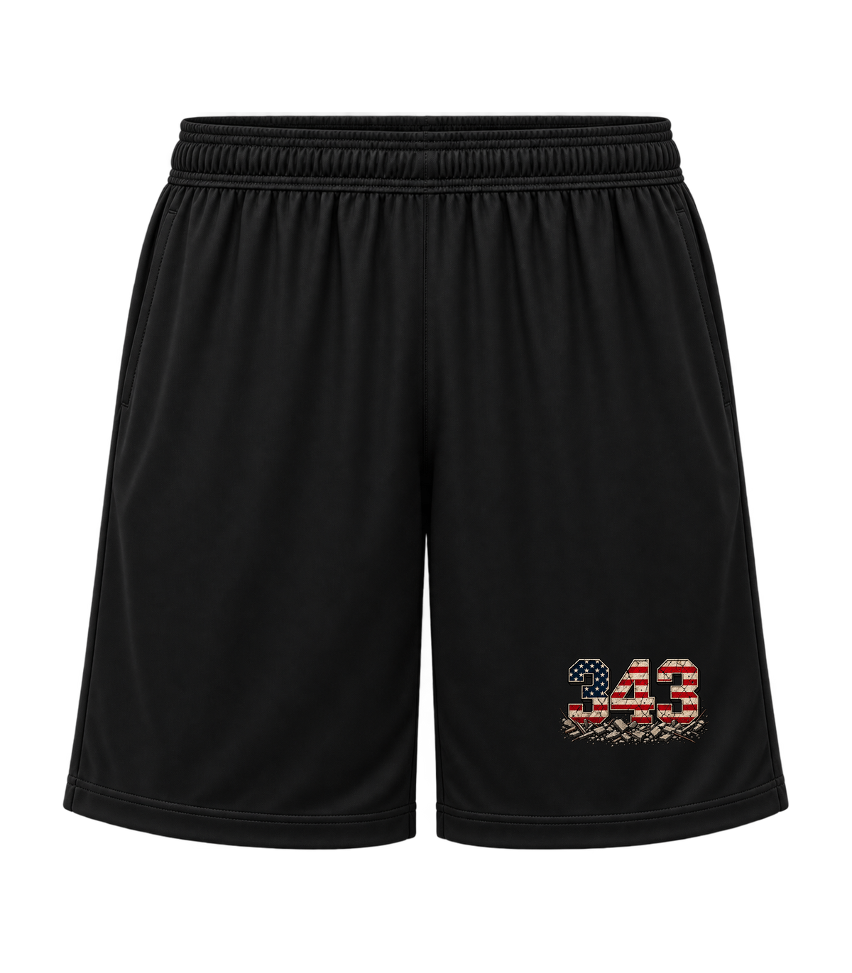 343 Never Forget - Black Shorts