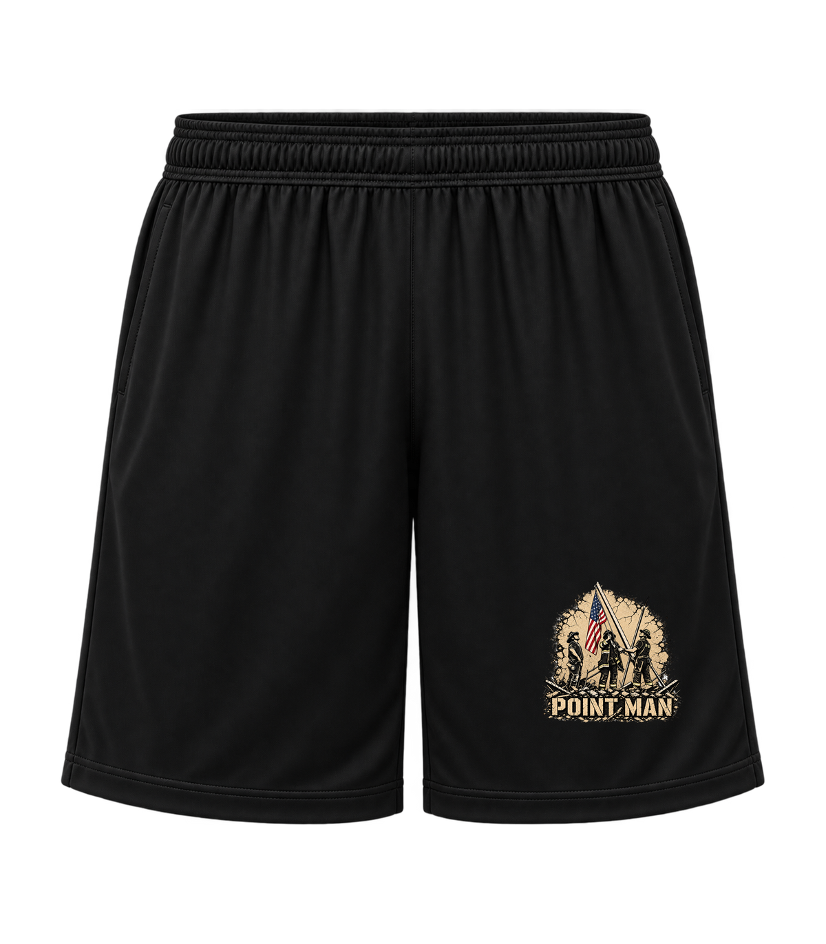 Ground Zero - Black Shorts