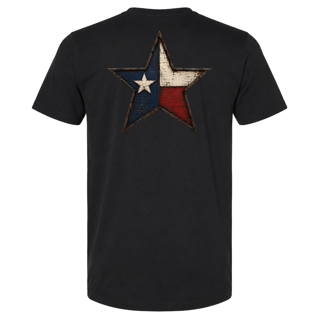 Lone Star - Black T Shirt