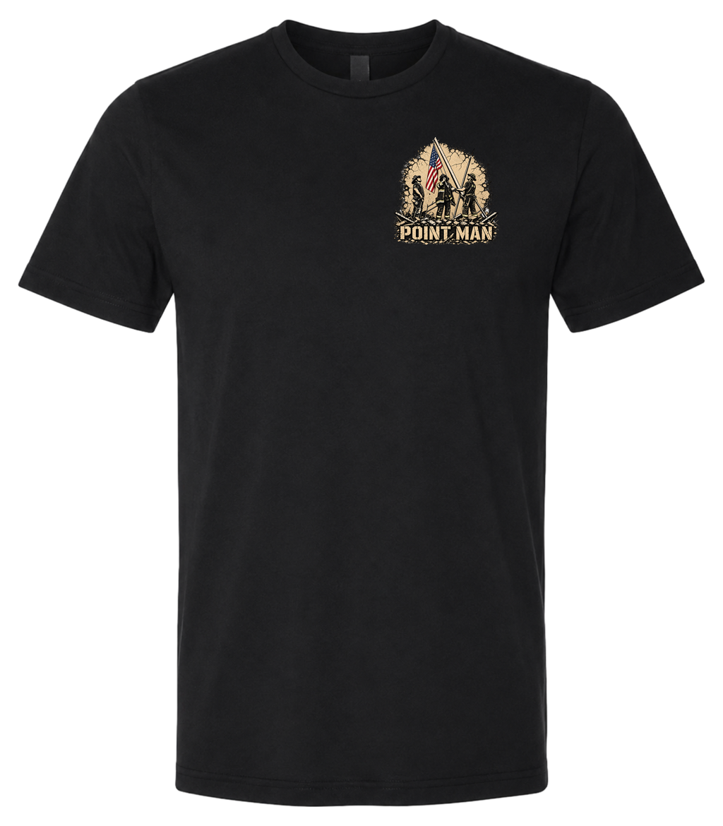 Frequent Flyer – Black T Shirt