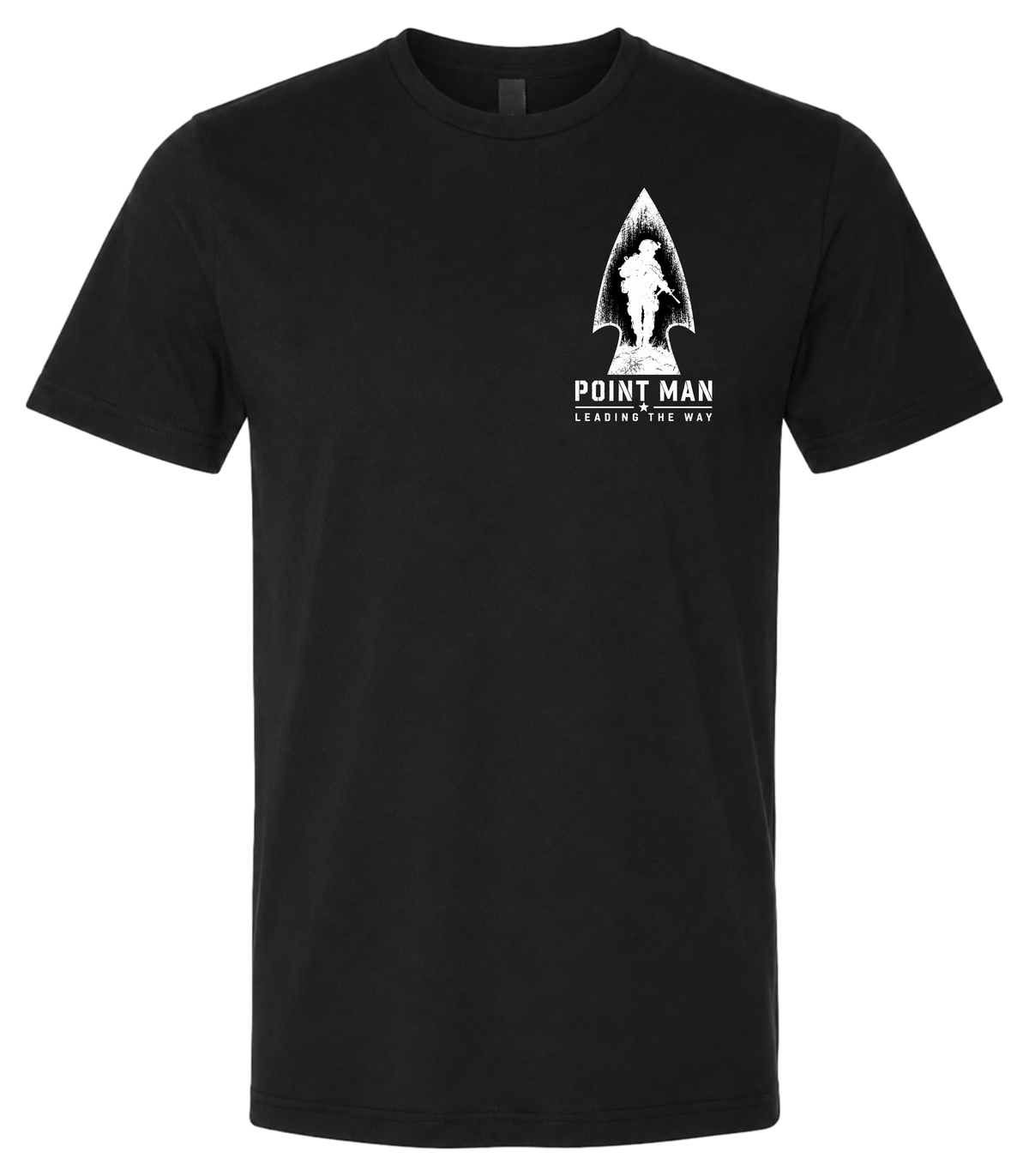 We the People Flag - Black T Shirt