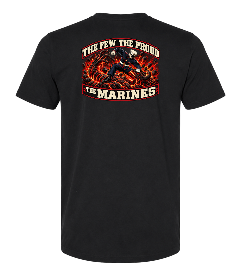 The Few. The Proud. The Marines. – Black T Shirt