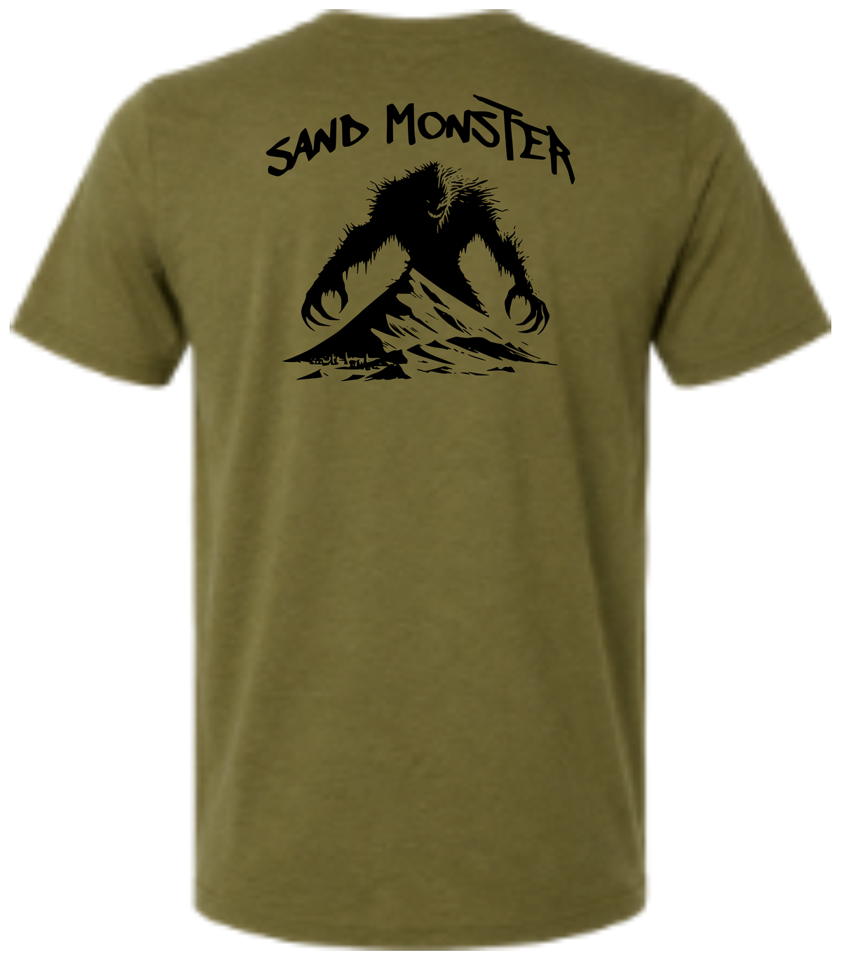 Sand Monster – OD Green T Shirt