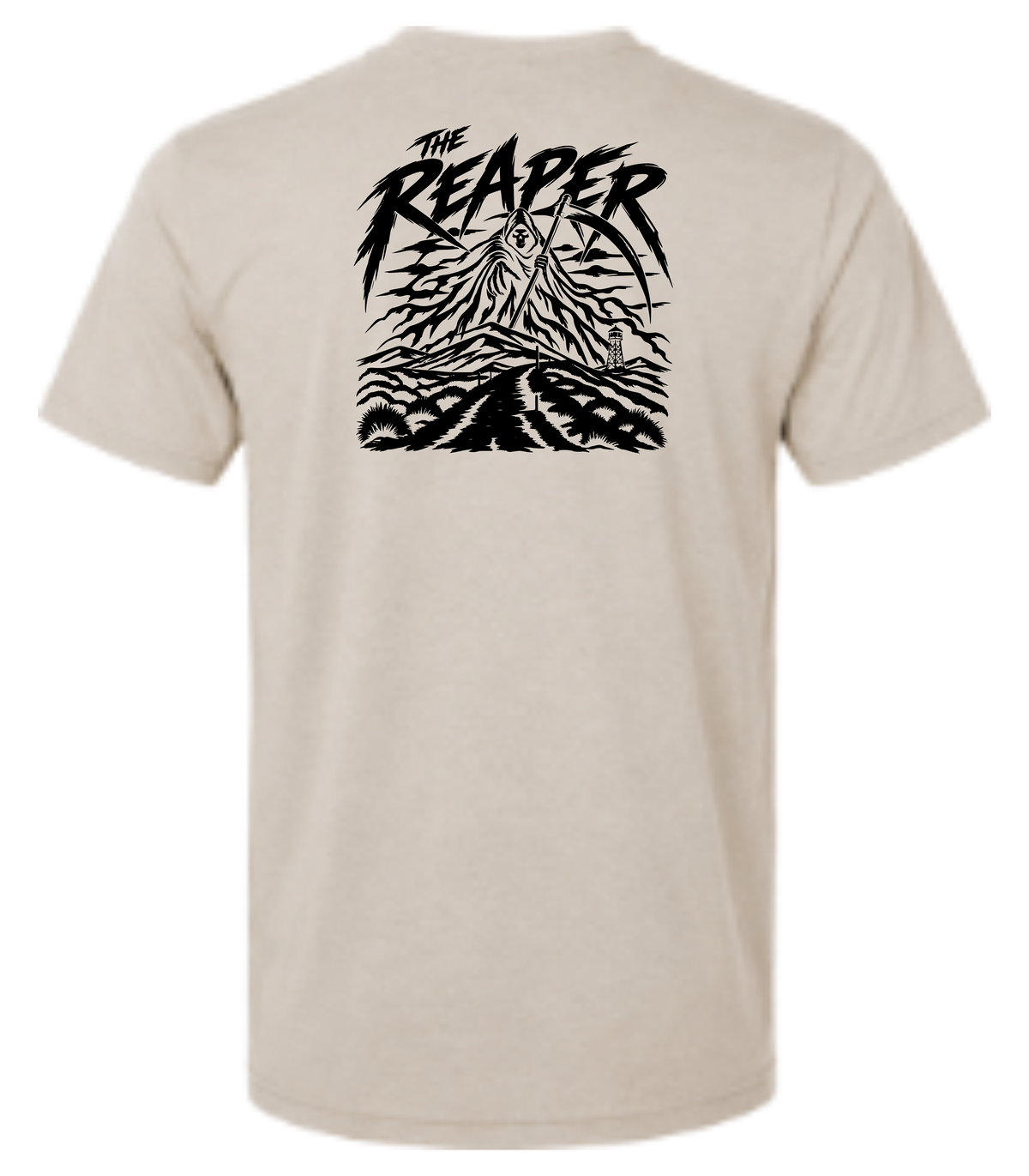 The Reaper - Tan T Shirt