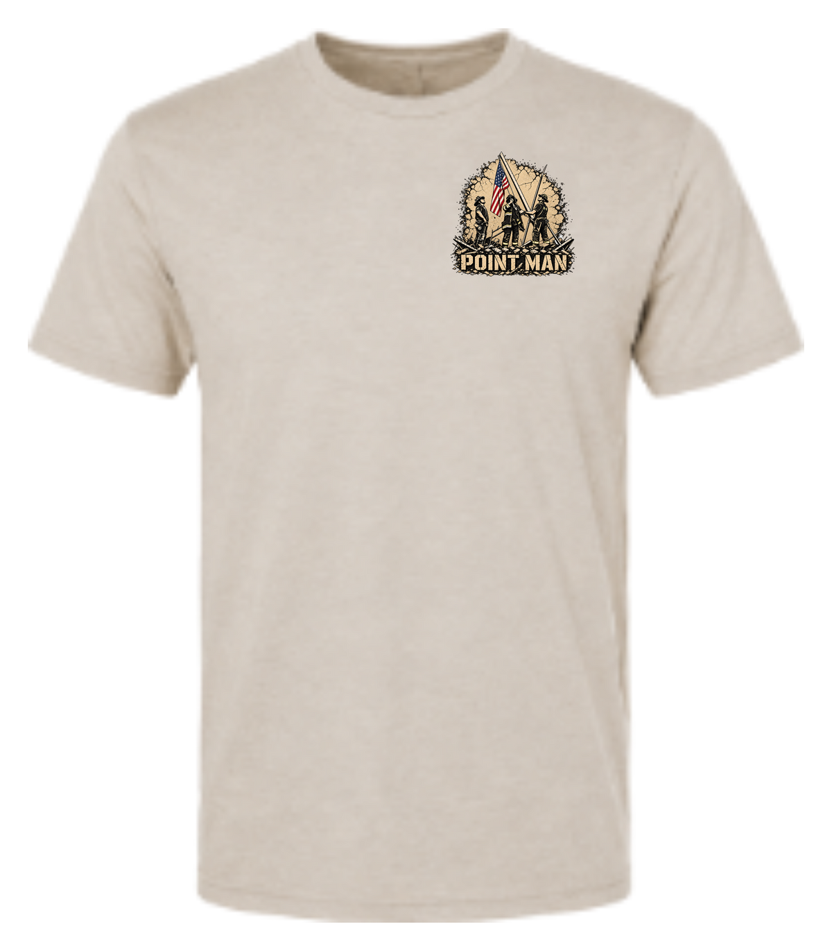Don’t Eat More Than Your Mask Can Hold – Tan T Shirt
