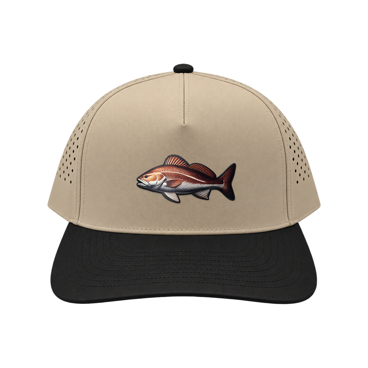 Redfish - Tan/Black Bill Hat